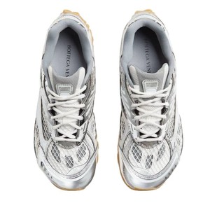 <span class=keywords><strong>Sneakers</strong></span> Autunnali Stile Yibo BV con <span class=keywords><strong>Tacco</strong></span> <span class=keywords><strong>Alto</strong></span>, Retrò, in Rete Argento, Unisex, Antiscivolo, Casual, Versatili, con Suola Spessa, Modello Dad Shoes - Product Image 5