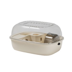 Jaula de Hámster de Doble Capa de Lujo, 23.5cm X 16cm X 31cm, con Rueda de Ejercicio y Área de Alimentación para Uso en Interiores - Product Image 2