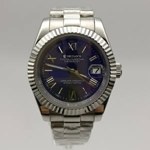 Reloj Mecánico SEILOCE NH35, Diseño Neutral, Calendario Modificado, Cristal de Zafiro, Resistente al Agua, Esfera de 28.5MM, Unisex - Product Image 1