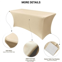 Nappes modernes extensibles quatre directions pour intérieur, anti-poussière, styles universels multiples, tailles et logos personnalisés, directement de l'usine
