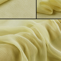 Tissu en soie crêpée 100% soie pour robes et vêtements pour femmes