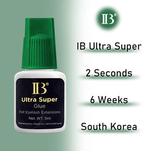 Colle IB Ultra Super 5ml Séchage Rapide Individuel Extensions <span class=keywords><strong>de</strong></span> Cils Capuchon Vert Colle à Cils Adhésif IB Vente en Gros Logo Personnalisé - Product Image 3