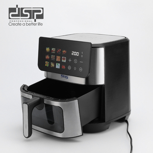 Freidora de Aire Dsp Kb2194 de 8.0l, 1600w de Calor Superior + 500w de Calor Inferior, 12 Menús Preestablecidos, Ventana Visible con Iluminación - Product Image 5