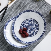 Service de table en porcelaine, assiettes modernes en céramique, vaisselle créative en porcelaine fine, accessoires de cuisine artistiques de haute qualité, ensembles de vaisselle
