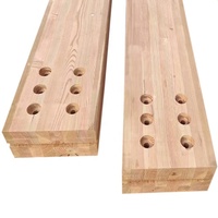 Industrial Heavy Load Eco-Friendly Wooden Laminated Timber Glulam Beams with Lifetime Warranty