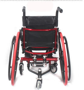 <span class=keywords><strong>Fauteuil</strong></span> <span class=keywords><strong>roulant</strong></span> <span class=keywords><strong>Quickie</strong></span> Sport Active Racing d'occasion avec accoudoir détachable et amortisseur en aluminium Appui-roue détachable - Product Image 5