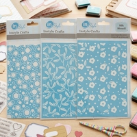 Nouveaux pochoirs en plastique pour la peinture artistique, pochoirs de dessin pour étudiants, pochoirs pour le scrapbooking et la création de cartes DIY