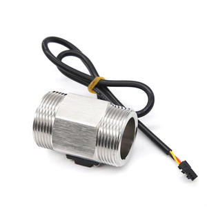 YF-DN32S 304 Ss Roestvrij Staal + Pom 3 ~ 120l/Min Roestvrijstalen Hal Sensor Waterstroom Sensor Turbine Debietmeter - Product Image 4