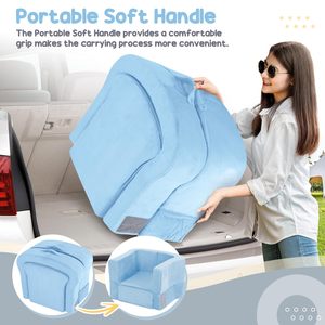 Canapé-lit pliant pour enfants, lit double convertible de 1.8m, design moderne, matériau épais de 20mm - Product Image 5