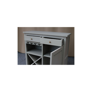 Un elegante y bellamente diseñado mueble para vinos de 2 piezas que combina un almacenamiento con estilo con un control de temperatura óptimo. - Product Image 3