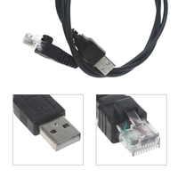 Cable de Programación USB de Repuesto PMKN4147 para Radios Móviles DM1400 DM2400 DM2600 DEM300 XIR M3188 M3688 CM300D, Accesorios para Radios de Coche
