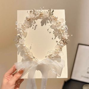 C1146 Serre-tête floral féerique style <span class=keywords><strong>forêt</strong></span>, guirlande <span class=keywords><strong>de</strong></span> fleurs artificielles, pour mariage, printemps, <span class=keywords><strong>été</strong></span>, voyage, <span class=keywords><strong>photo</strong></span> - Product Image 1