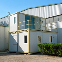 Casa Prefabbricata in Struttura d'Acciaio, Container Portatile da 20 Piedi, Casa Prefabbricata Smontabile