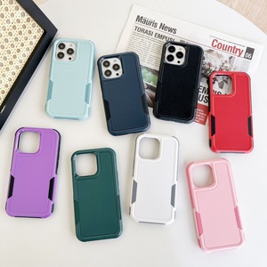 Funda Protectora Resistente de TPU y PC para iPhone 13 Pro, 15, 14, 16 Pro Max, Antigolpes, Rígida, 3 en 1 - Product Image 2