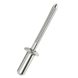 Rivets en acier inoxydable à tête ronde scellée M3.2-M6.4, 100 pièces, pour armoire d'équipement extérieur, disponibles pour la distribution directe - Product Image 6