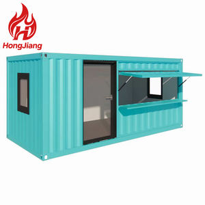 Modularer Vorgefertigter Laden Mobiler Laden-Anhänger 20ft 40ft Maßgefertigter Vorgefertigter Container-Café Gewerbliche Einrichtungen - Product Image 3