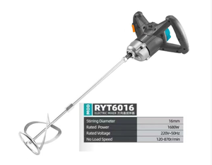 Mezclador Eléctrico Manual <span class=keywords><strong>de</strong></span> Velocidad Variable OEM RUTE <span class=keywords><strong>de</strong></span> 1680 W, <span class=keywords><strong>Agitador</strong></span> <span class=keywords><strong>de</strong></span> 16 mm <span class=keywords><strong>de</strong></span> Diámetro <span class=keywords><strong>para</strong></span> Cemento, Mortero, <span class=keywords><strong>Pintura</strong></span> y Materiales <span class=keywords><strong>de</strong></span> Construcción - Product Image 3