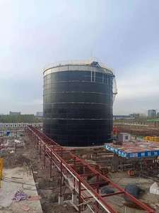 シューマンタンク17.08m * 15.47m黒色鋼耐腐食ボルトタンク2年間水処理機械嫌気性 - Product Image 2