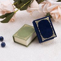 Boîte de rangement personnalisée pour livres de mode, décoration de luxe, ornements décoratifs, faux livre imprimé pour boîte à bijoux et pendentifs