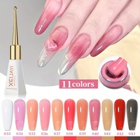XEIJAYI Vernis à ongles gel UV, nouvelle couleur populaire, fournitures pour ongles en gel, sans HEMA ni TPO, norme européenne, vente en gros d'usine OEM ODM
