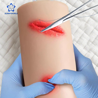 Kit Simulador de Inyección en Piel Artificial IV para Entrenamiento Escolar en Ciencias Médicas, Modelo de Brazo para Venopunción