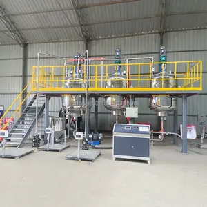 Linea di produzione di vernici a base d'acqua impianto di verniciatura per macchine per la produzione di vernici