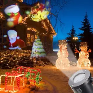 IPROI Dekorasi Natal Luar Ruangan Produsen Berpengalaman Lampu Led Lampu Proyektor Led Malam