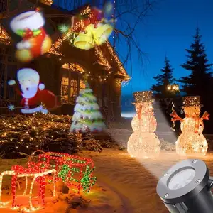 Iproi fabricante experiente de decoração de natal, áreas externas, lâmpada led noturna, projetor de luz