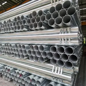 Ống sắt thép 10 ft Vòng mạ kẽm rắn EMT ống đường ống dẫn dầu GB erw hệ thống ống nước nhúng nóng ống thép mạ kẽm 0.5-80 mm - Product Image 2