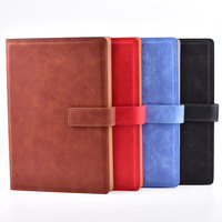 Carnet de notes A5 couleur unie, ensemble cadeau, en cuir durable à couleur changeante, papier épaissi, 100 feuilles, intérieur imprimé – Vente chaude