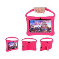 Tablet Anak Baru Allwinner Quad Core 7" Android 7 Wi-Fi Papan Tulis Gambar Pintar PC Edukasi untuk Pembelajaran Anak