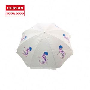 Parasols de plage personnalisés avec logo imprimé pour la publicité, parasols de loisirs, parasols de plage extérieurs - Product Image 1