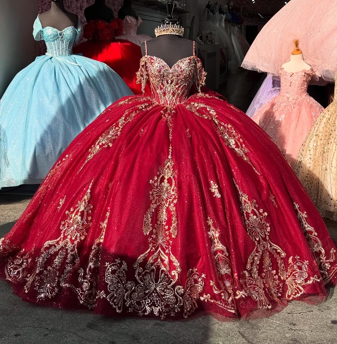 Quinceanera Ball Gowns Elegant Sweet 15 16 Dresses