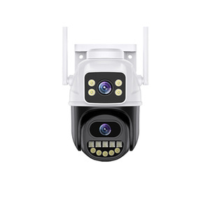 Ống kính kép 10MP 5K <span class=keywords><strong>Wifi</strong></span> IP66 <span class=keywords><strong>IP</strong></span> <span class=keywords><strong>Camera</strong></span> không dây PTZ ai con người detectn tự động theo dõi ngoài trời Bullet CCTV <span class=keywords><strong>Camera</strong></span> An Ninh - Product Image 1