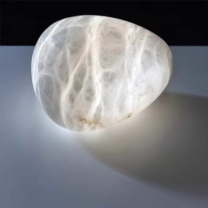 Lámpara Colgante Larga de Alabastro <span class=keywords><strong>para</strong></span> <span class=keywords><strong>Escaleras</strong></span>, Candelabros de Mármol, Lámparas <span class=keywords><strong>Colgantes</strong></span> <span class=keywords><strong>para</strong></span> Comedor y Cocina - Product Image 5