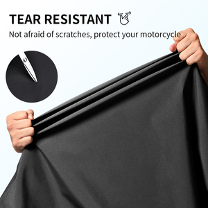 <span class=keywords><strong>Housse</strong></span> de moto Oxford imperméable et robuste <span class=keywords><strong>Housse</strong></span> de soleil et de pluie durable aux UV avec protection contre la poussière emballée dans un sac - Product Image 3