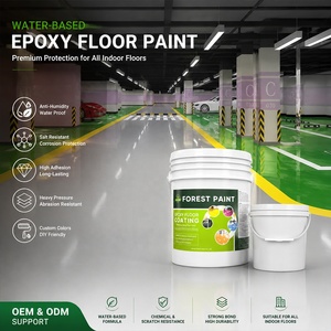 Peintures de revêtement pour sols en béton époxy anti-humidité, imperméables et résistantes au sel - Product Image 1