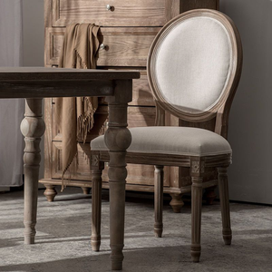 <span class=keywords><strong>Chaise</strong></span> de salle à manger vintage française en <span class=keywords><strong>bois</strong></span> massif américain, style <span class=keywords><strong>antique</strong></span> romain, pour la maison, la salle à manger, la villa, le studio ou les mariages - Product Image 1