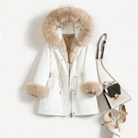 Manteau d'hiver chaud en fausse fourrure à capuche pour femmes, nouvelle mode 2021, veste décontractée épaisse, vêtements d'extérieur, vestes d'hiver pour femmes