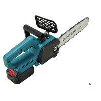 Tronçonneuse sans fil rechargeable de qualité industrielle à moteur sans balais électrique au lithium haute puissance de 12 pouces pour la coupe de bois en plein air en DIY