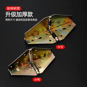 Furniture Hinge Thickened 4mm Iron Color Plated Butterfly Hinge For <b>Folding</b> <b>Table</b> Modern Design Durable - Product Image 1