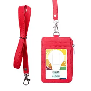 Neck Wallet ID Badge Holder Lanyard