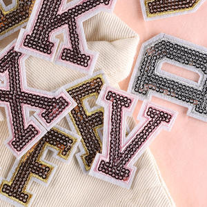 Patch à paillettes personnalisé avec logo de marque découpé au laser, petit patch à paillettes en forme de couronne, à coller sur les sacs/vêtements, prix avantageux - Product Image 5