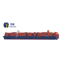 FCL LCL agent maritime Chine vers l'Afrique 20 pieds 40 pieds conteneur transport maritime transitaire