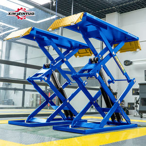 Xinjintuo 3500kg <span class=keywords><strong>Car</strong></span> Hoist <span class=keywords><strong>Mini</strong></span> Elevador hidráulico de reparación de automóviles Ultra Thin Vehicle Lifter con Ce - Product Image 5