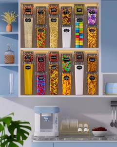 Fresh Style Storage <b>Boxes</b> Kitchen Airtight Food Containers Lids PP Storage Bins Home Organization <b>Sets</b> Available - Product Image 4
