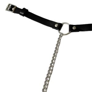 Chaud en gros en acier inoxydable 316l Sexy en cuir noir <span class=keywords><strong>tour</strong></span> <span class=keywords><strong>de</strong></span> <span class=keywords><strong>cou</strong></span> joint torique collier Kitty collier personnalisé chaîne motard <span class=keywords><strong>tour</strong></span> <span class=keywords><strong>de</strong></span> <span class=keywords><strong>cou</strong></span> femmes hommes - Product Image 1