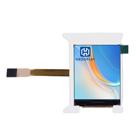 Modul Layar LCD TFT Huaxin 1.77 Inci 128*160 IC Driver ST7735S Antarmuka SPI 20 Pin Layar Berwarna untuk Arduino ESP32