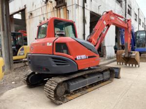 Mini pelle rétrocaveuse sur chenilles Kubota d'occasion de 8 tonnes, modèle Kx185-3 KX181 U40-5, modèle Kx165-5 Kx155-3 Kx183-3 KX163, pas cher à vendre - Product Image 2