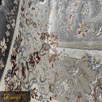 Tapis de luxe LandScopeTech style persan, vintage français, en polyester, tissé à la machine, avec support écologique, adapté aux animaux domestiques, à poils moyens et longs